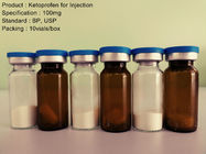 NSAIA Ketoprofen ฉีด 100 มม. Reconstituting Powdered ยา